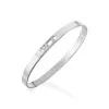 Messika Move Noa 18ct White Gold 0.11ct Diamond Bangle 10092-WG