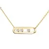 Messika Baby Move Yellow Gold Diamond Necklace 04323-YG
