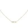 Messika Baby Move Yellow Gold Diamond Necklace 04323-YG