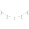Messika Move Uno White Gold Diamond Pave Drop Pendant Choker 12150-WG