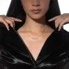 Messika Move Pavé Yellow Gold Diamond Necklace 03994-YG