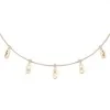 Messika Move Uno 0.2ct Drop Choker Necklace 14588-YG