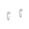 Messika Gatsby XS White Gold 0.17ct Diamond Hoop Earrings 05741-WG
