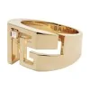Balmain 18ct Yellow Gold Labyrinth Diamond PB Signet Ring ABAJ02RG00002