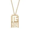 Balmain 18ct Yellow Gold Labyrinth Frieze Pendant ABAJ02NL00001