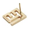 Balmain 18ct Yellow Gold Labyrinth Diamond PB Single Stud Earring ABAJ02ER00003