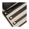 Wolf Black Jewellery Roll