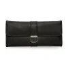 Wolf Black Jewellery Roll