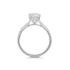 Platinum Round Brilliant 2.20ct Lab Grown Diamond Shoulders Ring