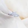 Platinum Round Brilliant 2.20ct Lab Grown Diamond Shoulders Ring