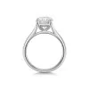 Platinum Lab Grown 2.00ct Round Brilliant Diamond Solitaire Ring