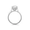 Platinum Lab Grown 3.00ct Round Brillaint Diamond Solitaire Ring