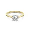 18ct Yellow Gold 1.00ct Round Brilliant Lab Grown Diamond Solitaire Ring