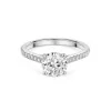 Platinum 1.75ct Round Brilliant Lab Grown Diamond Halo Ring