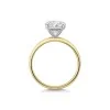 9ct Yellow Gold 2.00ct Round Brilliant Lab Grown Diamond 4 Claw Solitaire Ring