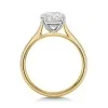 18ct Yellow Gold Lab Grown 2.00ct Round Brilliant Diamond Solitaire Ring
