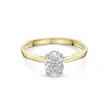 18ct Yellow Gold 1.00ct Oval Cut Lab grown Diamond Solitaire Ring