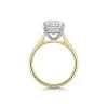 18ct Yellow Gold Emerald Cut 5.00ct Lab Grown Diamond Ring