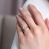 18ct Yellow Gold Pear Cut 2.00ct Lab Grown Diamond Solitaire Ring