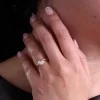 9ct Yellow Gold Pear Shape 0.75ct Lab Grown Diamond Solitaire Ring