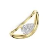 9ct Yellow Gold Pear Shape 0.75ct Lab Grown Diamond Solitaire Ring