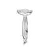 9ct White Gold Marquise Cut 1.00ct Lab Grown Diamond Solitaire Ring