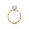 18ct Yellow Gold Radiant Cut 3.00ct Lab Grown Diamond Ring