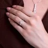 Platinum Round Brilliant 2.00ct Lab Grown Diamond 3 Stone Ring