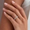 Platinum Round Brilliant 1.90ct Lab Grown Diamond Eternity Ring