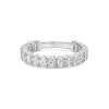 Platinum Oval Cut 1.90ct Lab Grown Diamond Eternity Ring