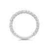 Platinum Emerald Cut 2.00ct Lab Grown Diamond Eternity Ring