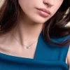 9ct White Gold 0.75ct Round Brilliant Lab Grown Diamond 4 Claw Pendant