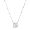9ct White Gold Round Brilliant 1.50ct Lab Grown Diamond 4 Claw Pendant