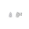 18ct White Gold Pear Cut 1.50ct Lab Grown Diamond Earrings
