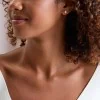 18ct White Gold Pear Shape 1.40ct Lab Grown Diamond 3 Claw Solitaire Earrings