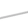 18ct White Gold Round Brilliant Cut 10ct Lab Grown Diamond Tennis Bracelet