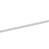 18ct White Gold Oval Cut 7.00ct Lab Grown Diamond Bracelet