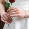 Platinum Lab Grown 2.00ct Pear & Emerald Diamond Toi Et Moi 2 Stone Ring