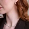 18ct White Gold Round Brilliant 1.00ct Lab Grown Diamond Drop Earrings