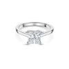 Platinum Princess Cut 1.50ct Lab Grown Diamond Solitaire Ring
