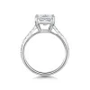Platinum Princess Cut 2.25ct Lab Grown Diamond Solitaire Ring