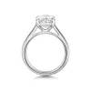 Platinum Oval Cut 3.00ct Lab Grown Diamond Solitaire Ring