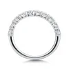 18ct White Gold Lab Grown 1.00ct Diamond Eternity Ring