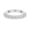 18ct White Gold Lab Grown 1.00ct Diamond Eternity Ring