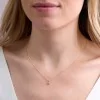 9ct Yellow Gold Round Brilliant Citrine Solitaire Pendant Charm