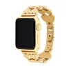 Coach Gold Tone Heart Apple Watch Strap 14700336