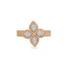 Princess Flower 0.19ct Diamond Ring ADR777RI0639_RG 