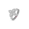 Princess Flower 0.19ct Diamond Ring ADR777RI0639_WG