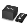 BOSS Alley Lux Two Tone Crystal Green Dial Quartz Watch 1502827