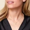 9ct Yellow Gold Cubic Zirconia and Pearl Earrings